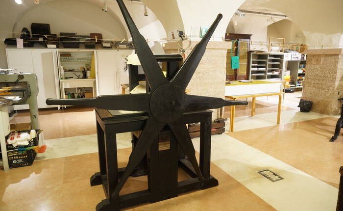 Torchio a stella (foto Florio Badocchi 2014)