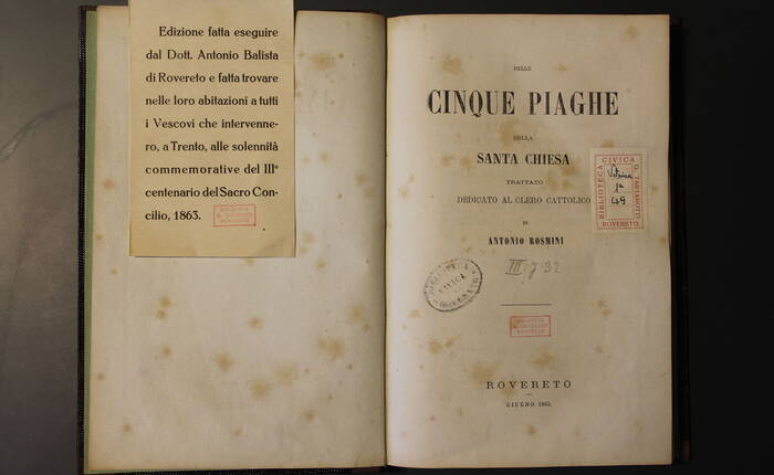 Cinque Piaghe della Chiesa di Antonio Rosmini