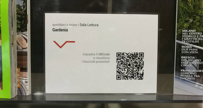 QRCode di un periodico