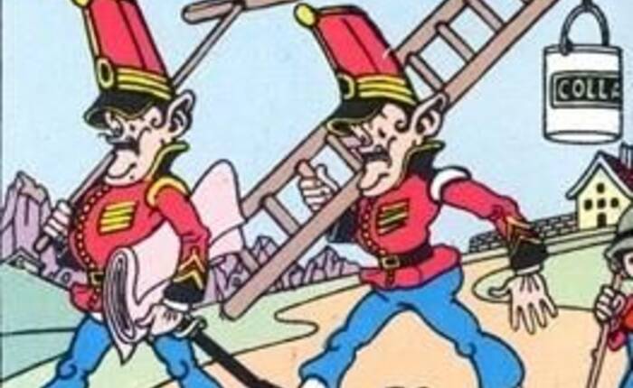 Vignetta del Corriere dei Piccoli