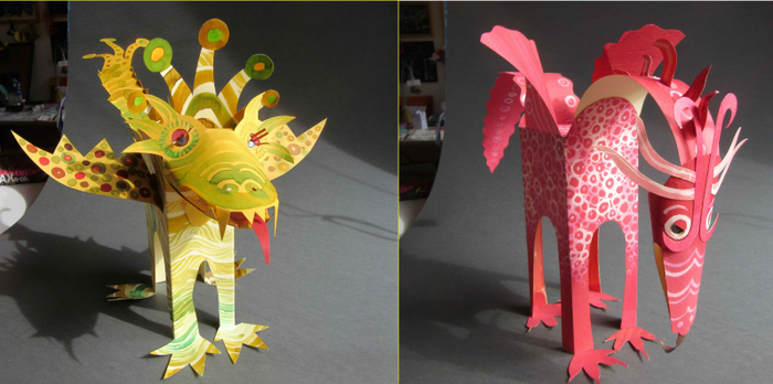 Bestiario magico. Creature di carta realizzate da Lauretta Feletig