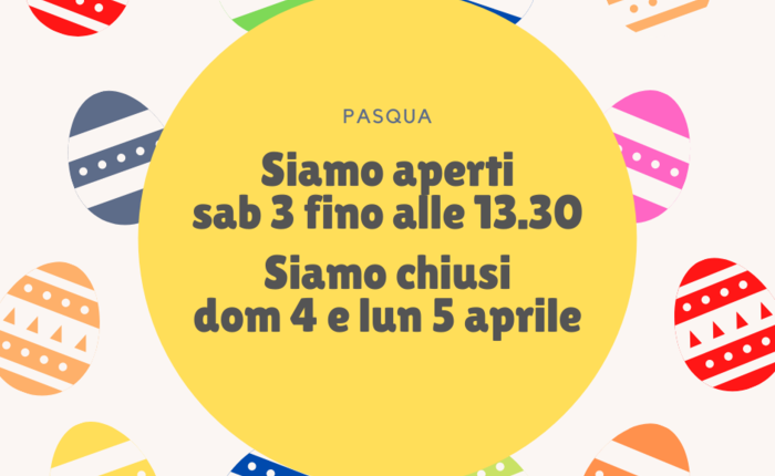 Tanti auguri di Buona Pasqua!