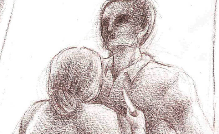 Illustrazione di Marta Bianchi per "La paga del sabato" di Fenoglio