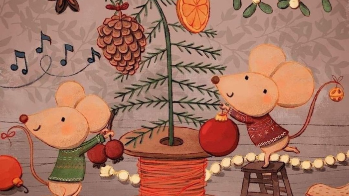 Decoriamo l'albero dei piccoli