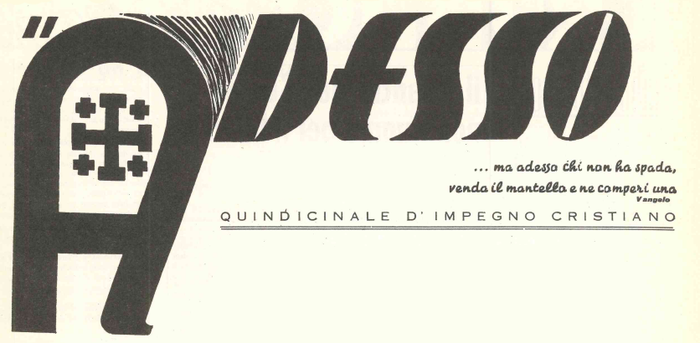 Dettaglio della copertina della rivista