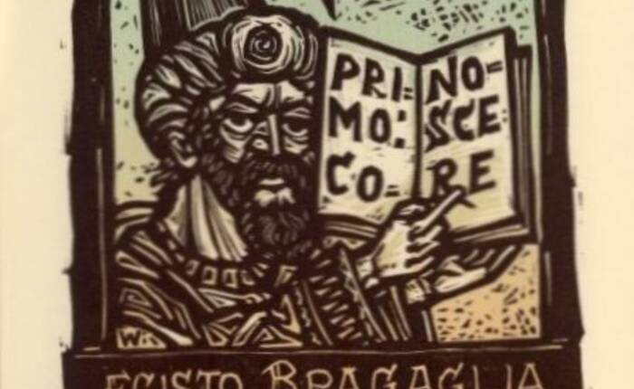 Ex libris di Egisto Bragaglia
