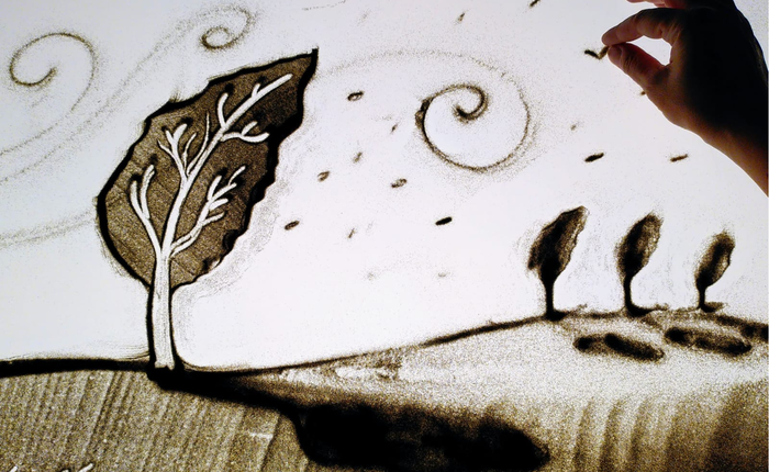 Granelli mossi dal vento