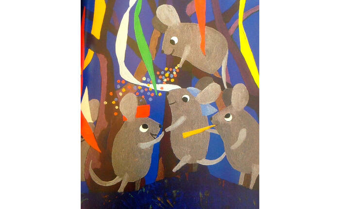 Dei topini che giocano