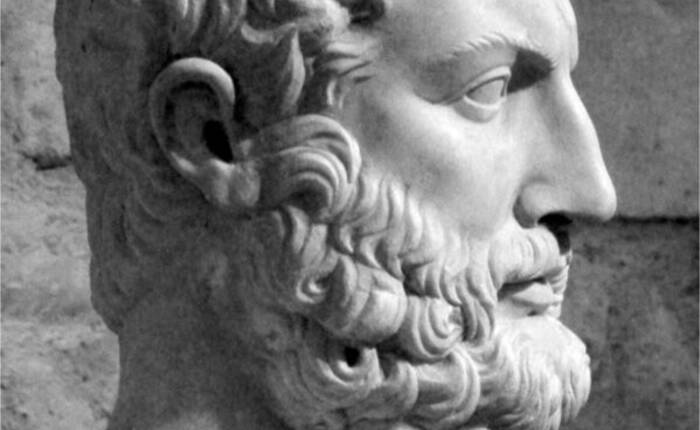 ritratto di Parmenide 