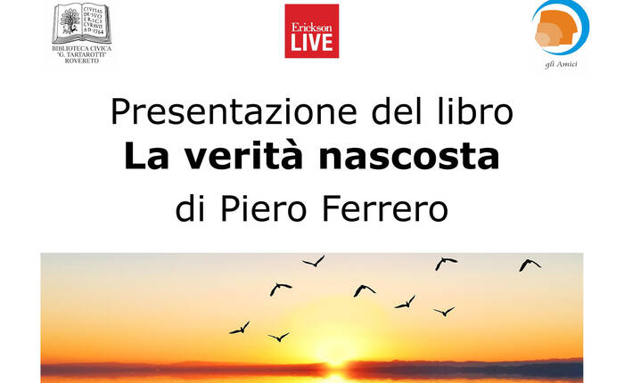 particolare della copertina del libro con immagine di un tramonto sul mare