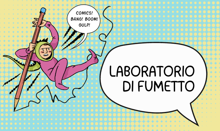 locandina con disegno di Marco Tabilio