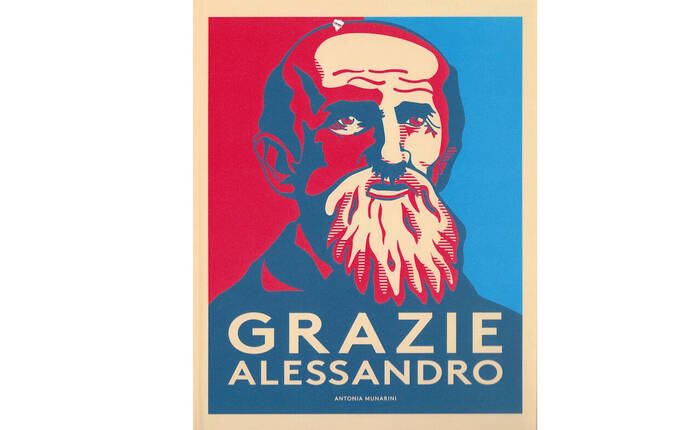 locandina storica rappresentante Alessandro Rossi