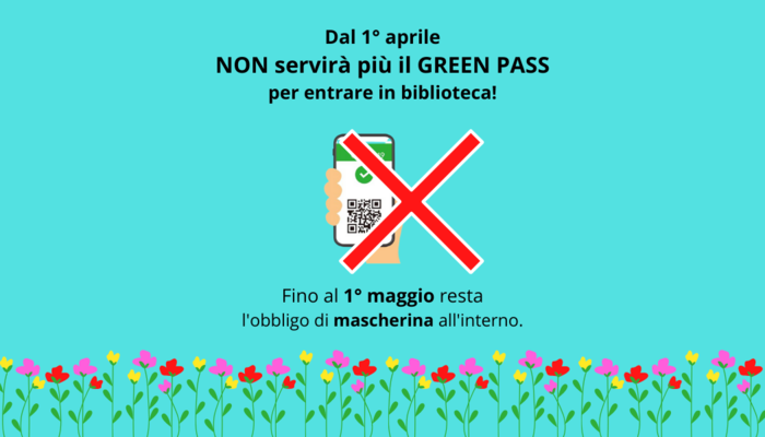 Novità per accedere alla Biblioteca