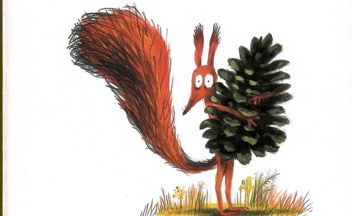 Scoiattolo disegnato