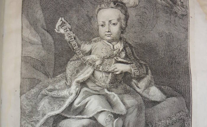 ritratto infantile di Giuseppe arciduca d'Austria 