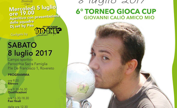 foto delle squadre che hanno partecipato alle scorse edizioni di GioCa Cup