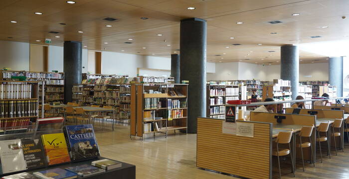 Interno Biblioteca (Foto F. Silvino Biblioteca civica Rovereto)