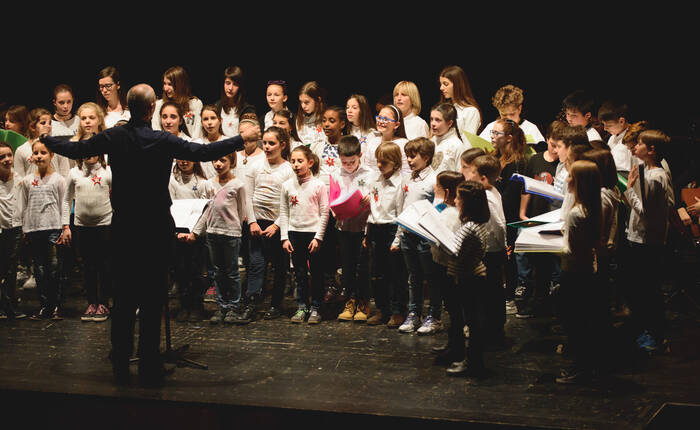 Coro voci bianche della Scuola Musicale dei Quattro Vicariati OperaPrima in concerto