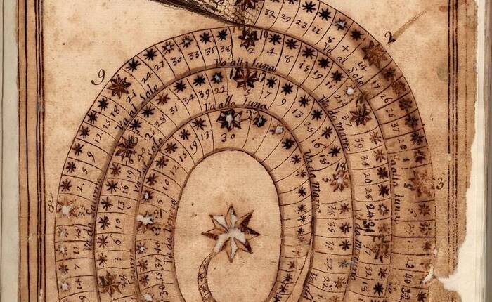 ANTRO DELLE SIBILLE Ms.66.13 - prevedere il futuro dalle pagine di un libro