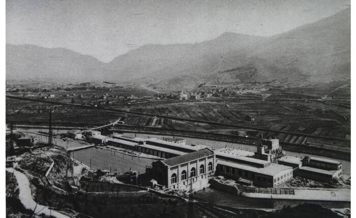 panoramica della ex Alumetal -  Montecatini di Mori