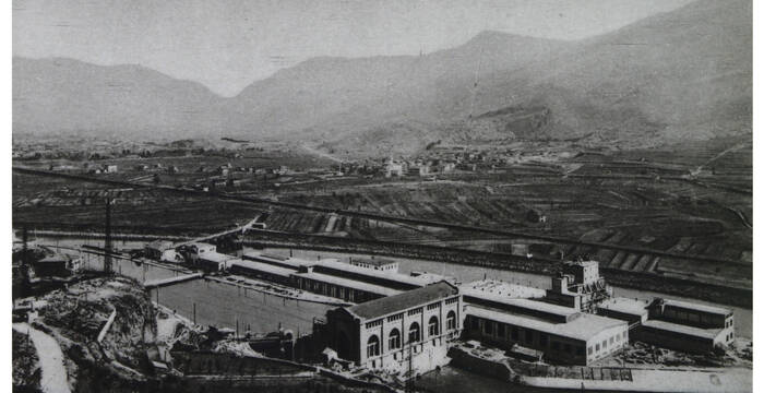 panoramica della ex Alumetal -  Montecatini di Mori