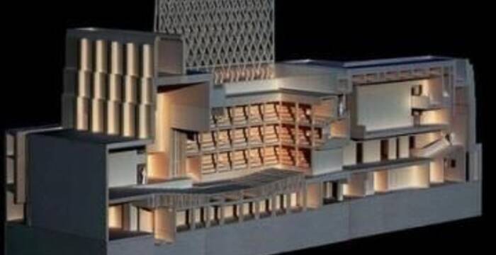 modello del Teatro di Danzica - di Renato Rizzi