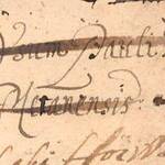 Nota di possesso di Paul Busch (1625) e Joseph Hörwarter (1703)