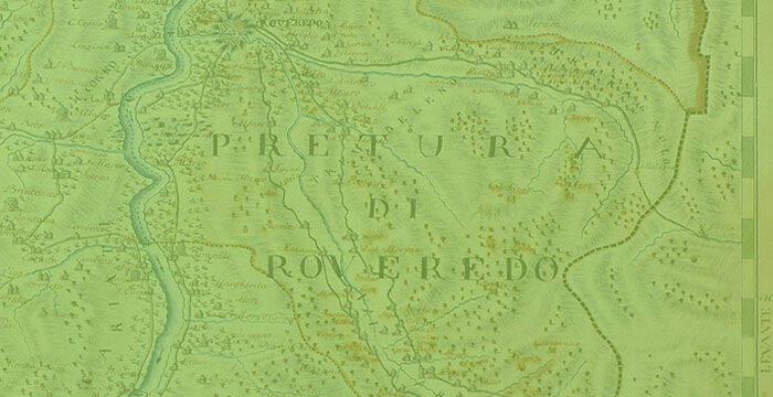 Particolare della zona di Rovereto