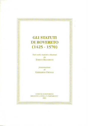 Copertina del libro
