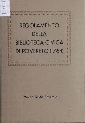 Copertina della pubblicazione
