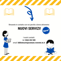 Nuovi servizi a breve