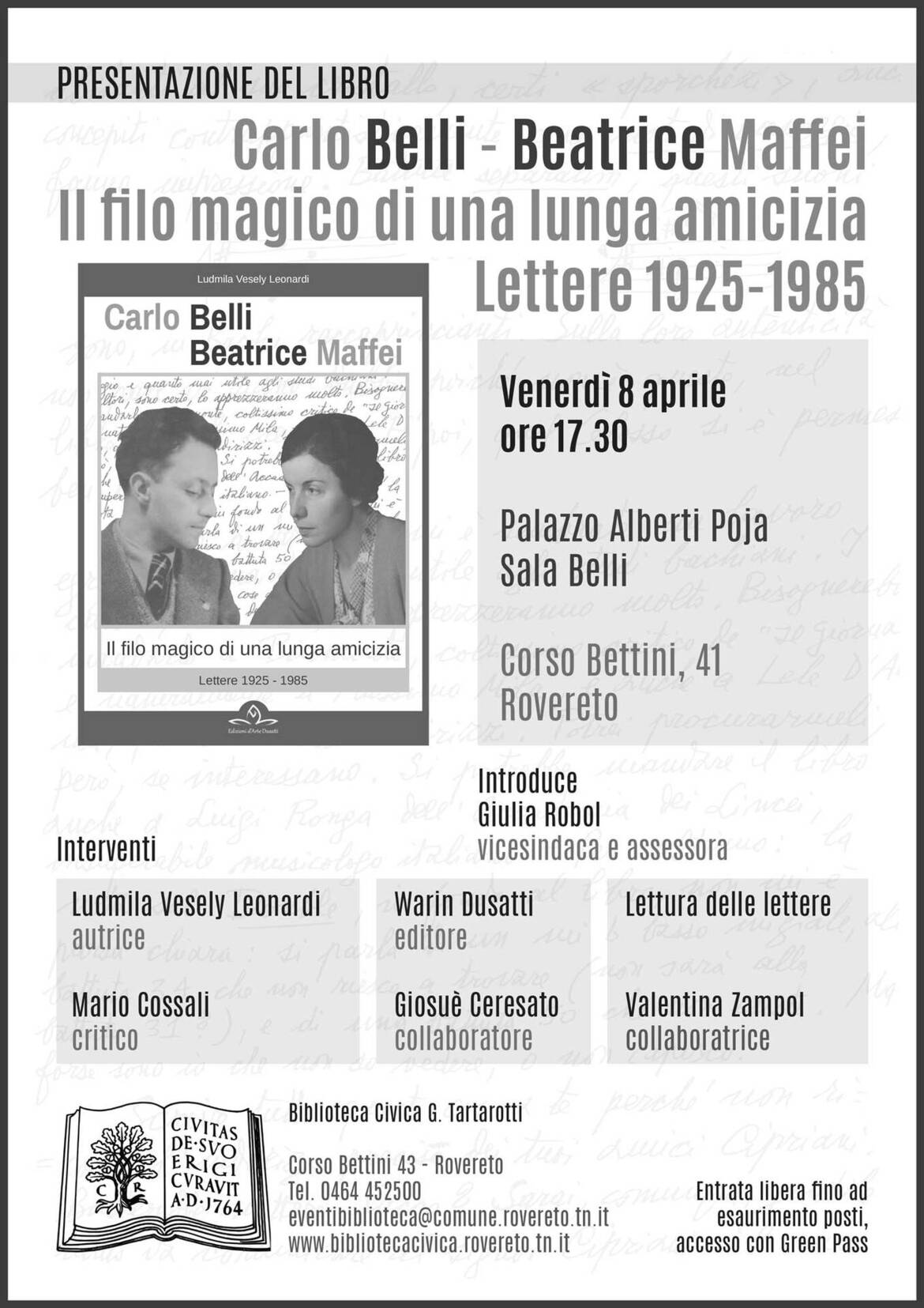 Locandina Belli-Maffei