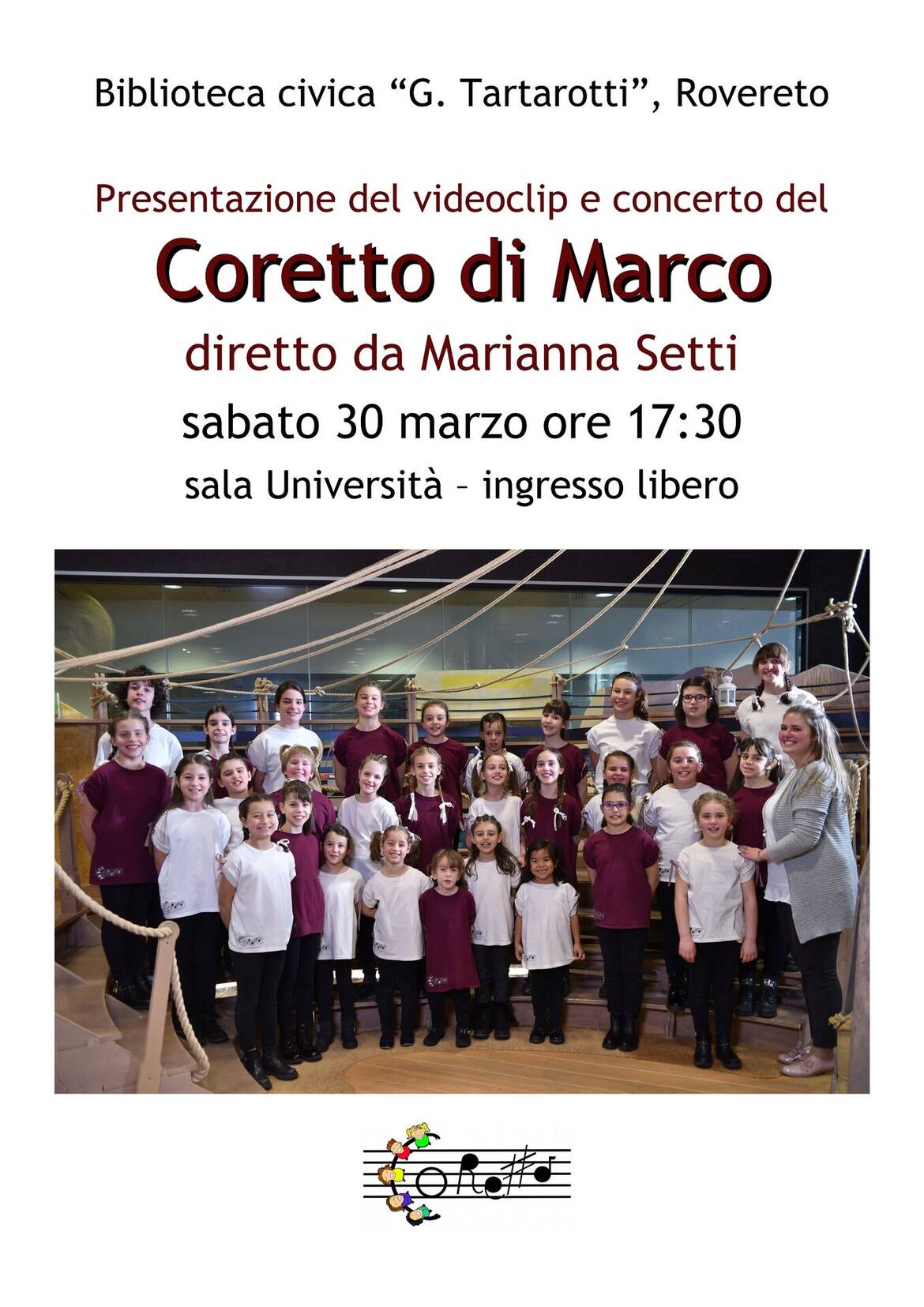 Locandina. Coretto di Marco