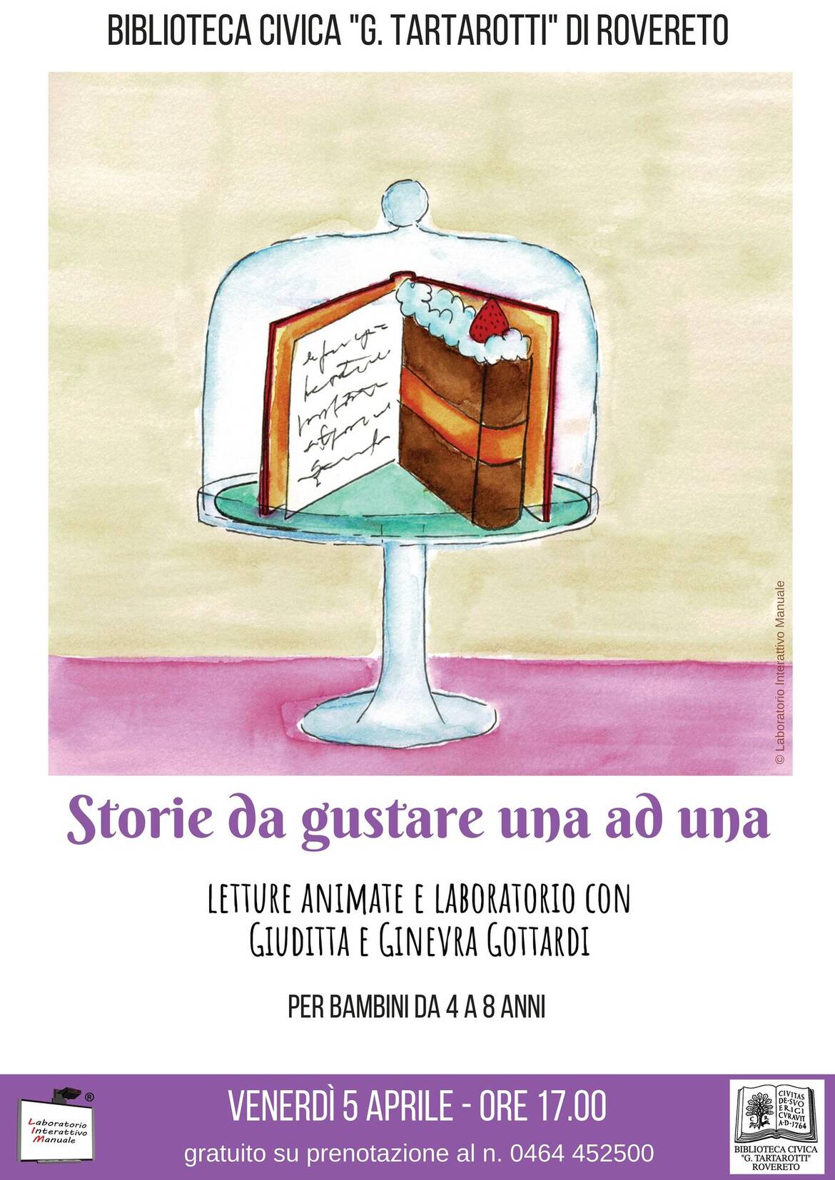 Locandina. Storie da gustare ad una ad una