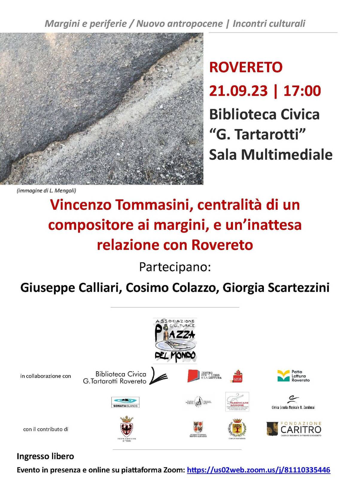 Locandina 21.9 Tommasini