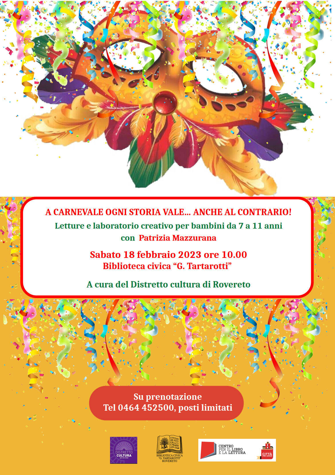 Locandina a carnevale