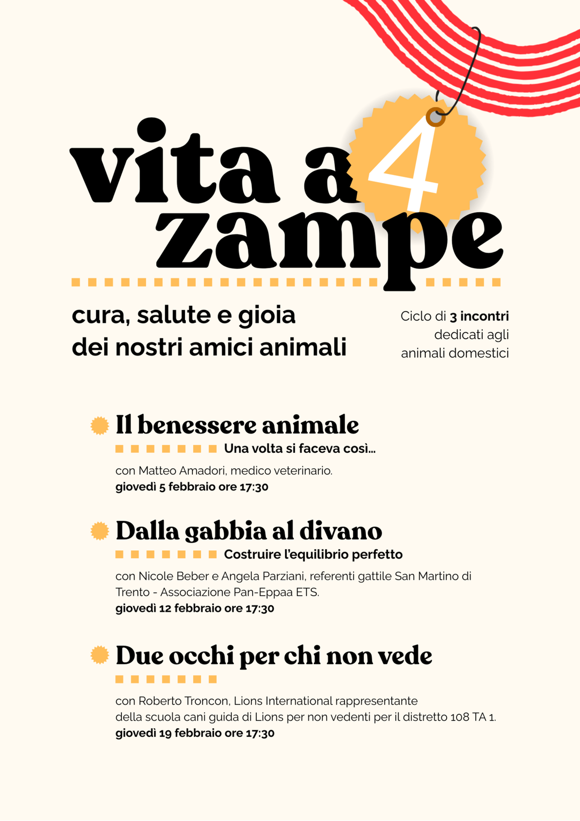 Locandina Amici a 4 Zampe