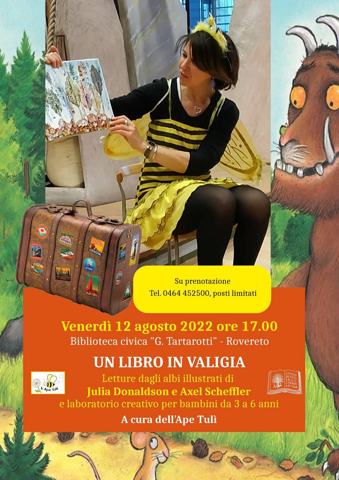 Locandina Ape Tuli - 12 Agosto