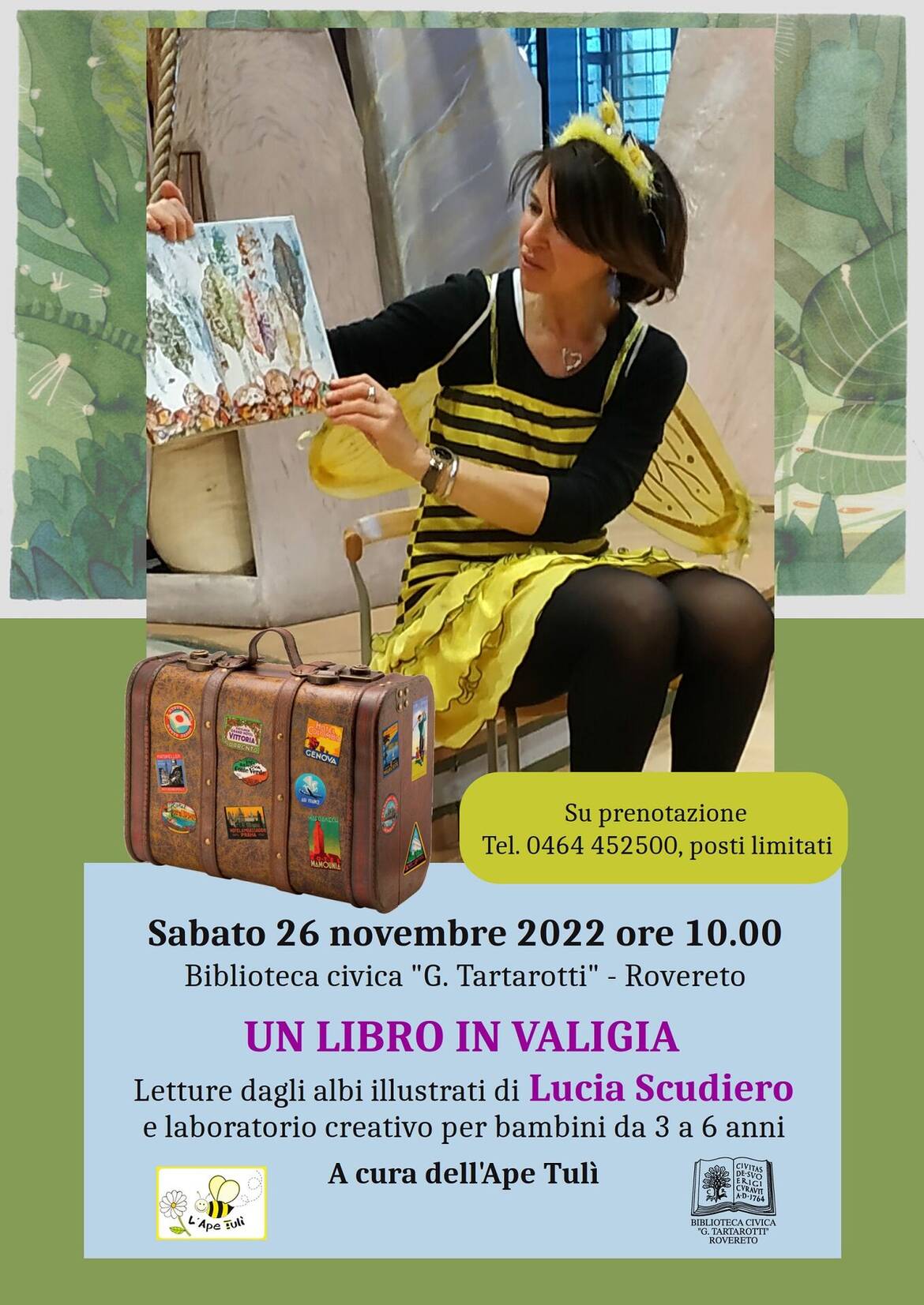 Locandina Ape Tuli - 26 NOVEMBRE 2022