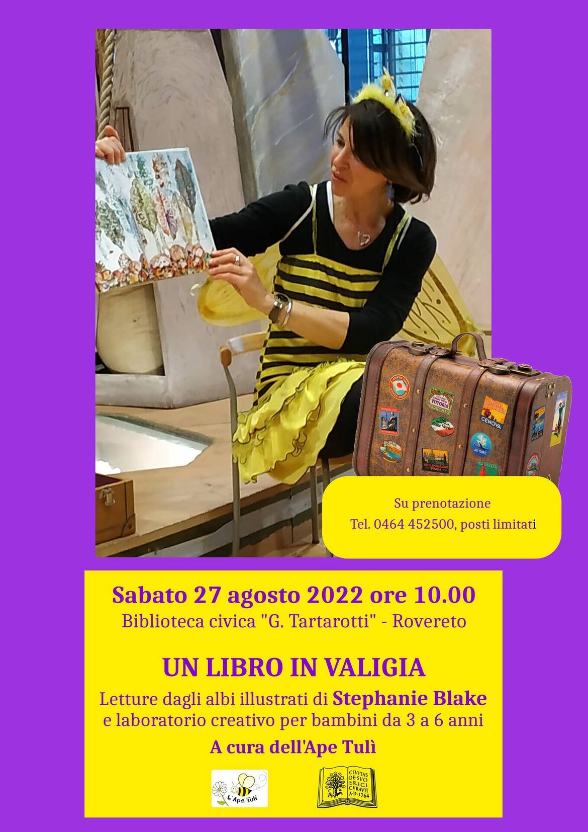 Locandina Ape Tuli - 27 Agosto