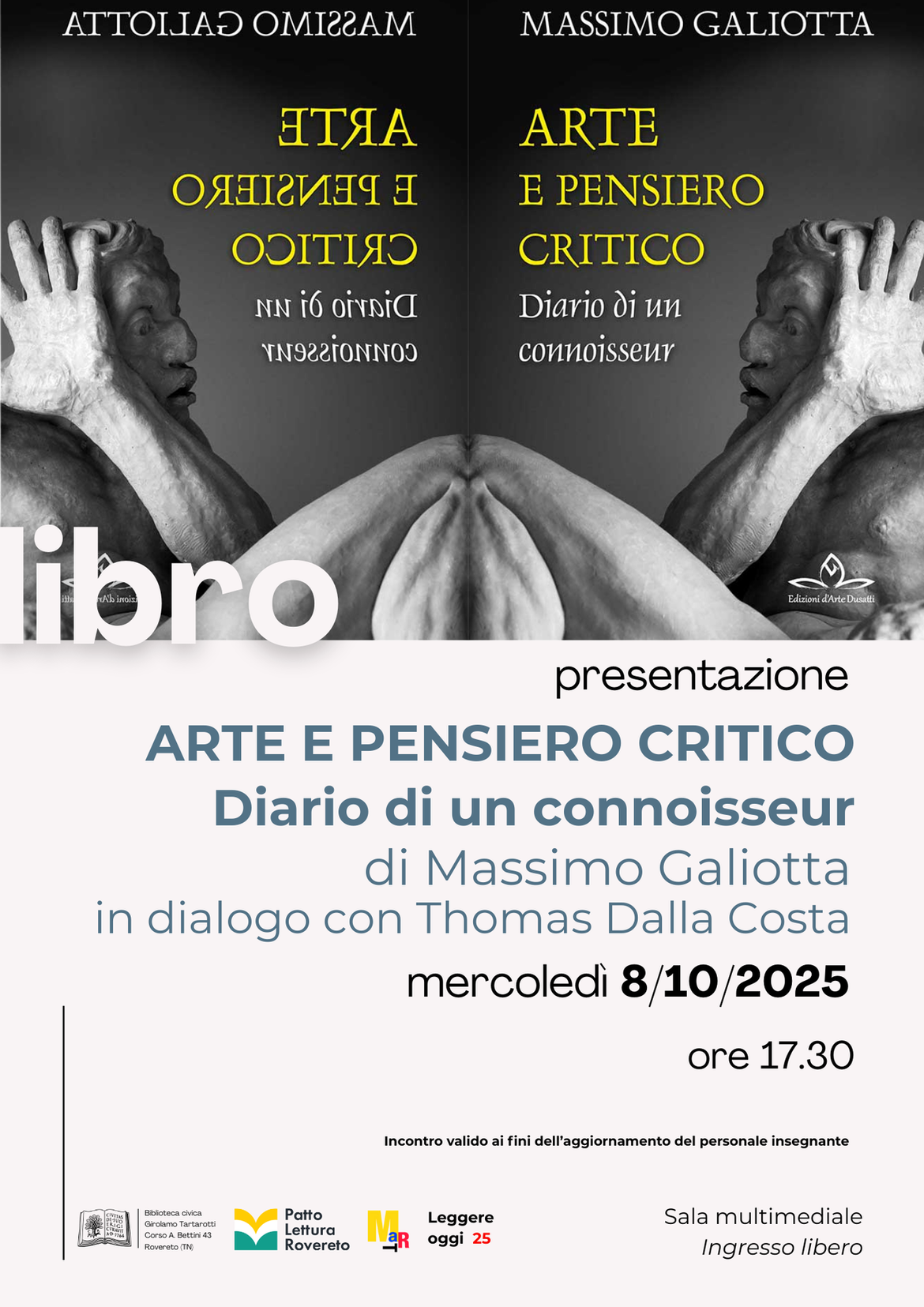 Locandina Arte e pensiero critico