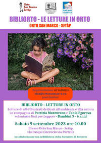 Locandina Bibliorto 09 2023