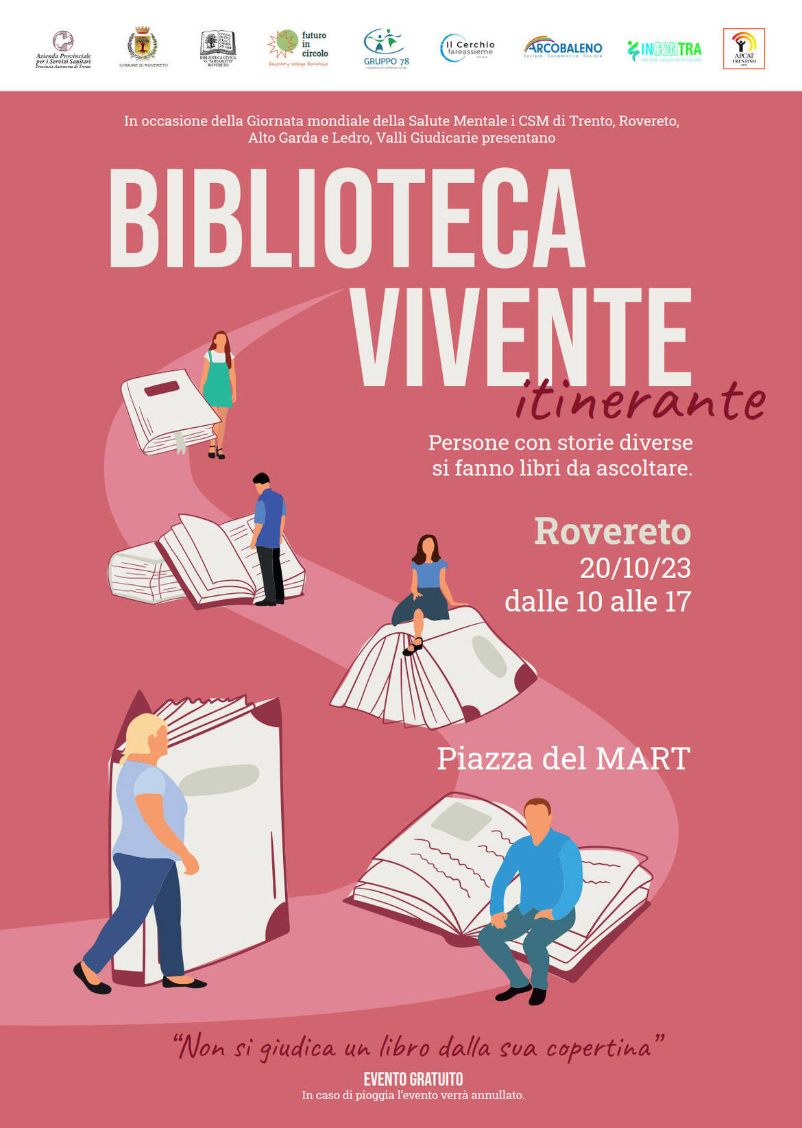 Locandina Biblioteca vivente