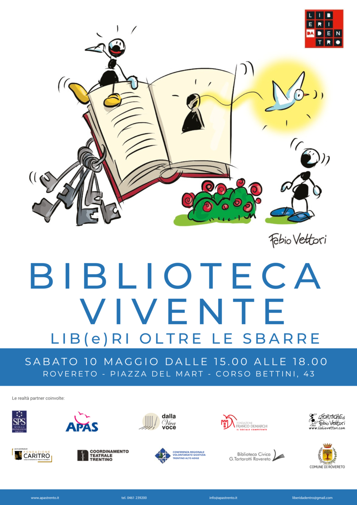 Locandina Biblioteca vivente