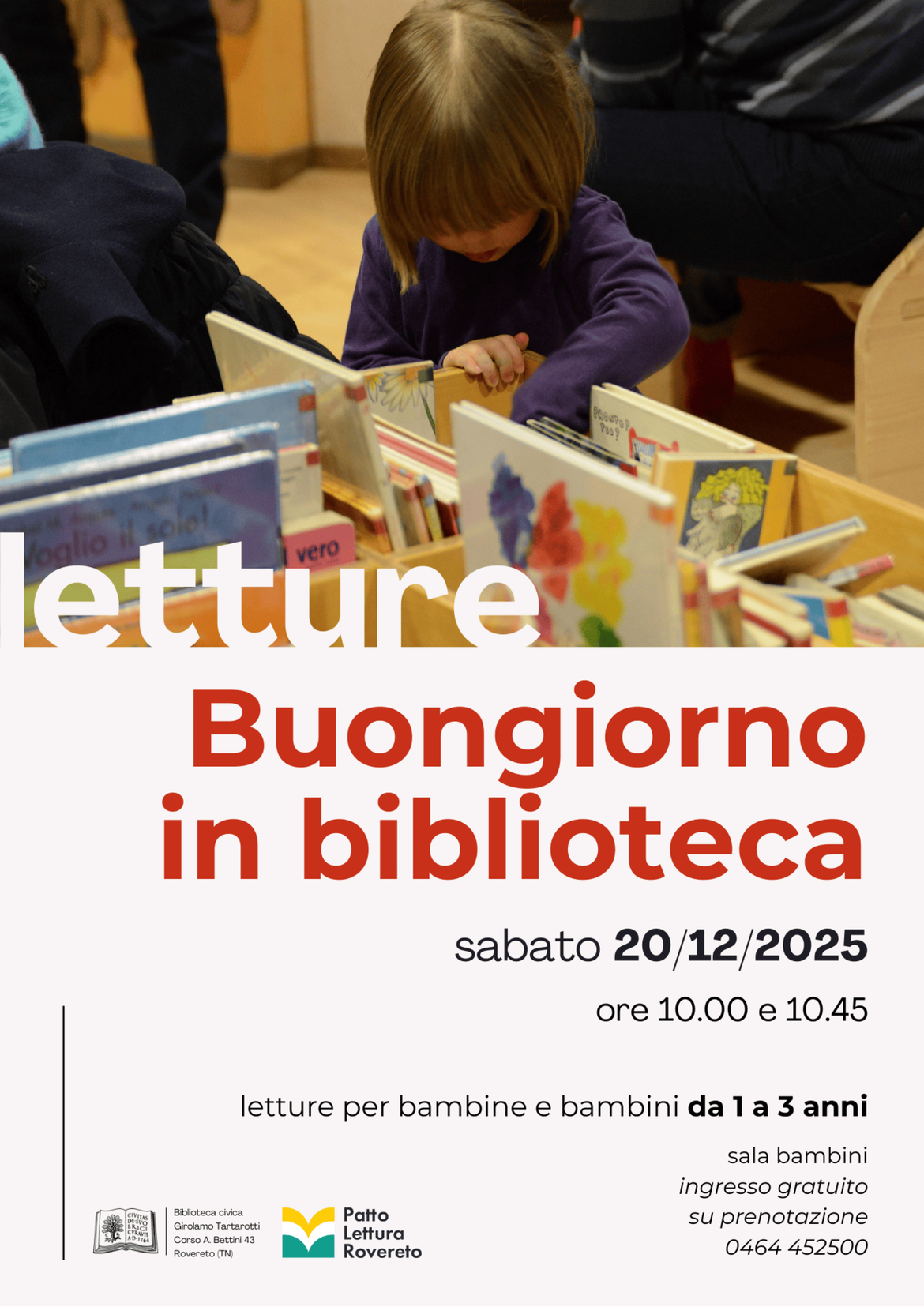 Locandina Buongiorno in biblioteca