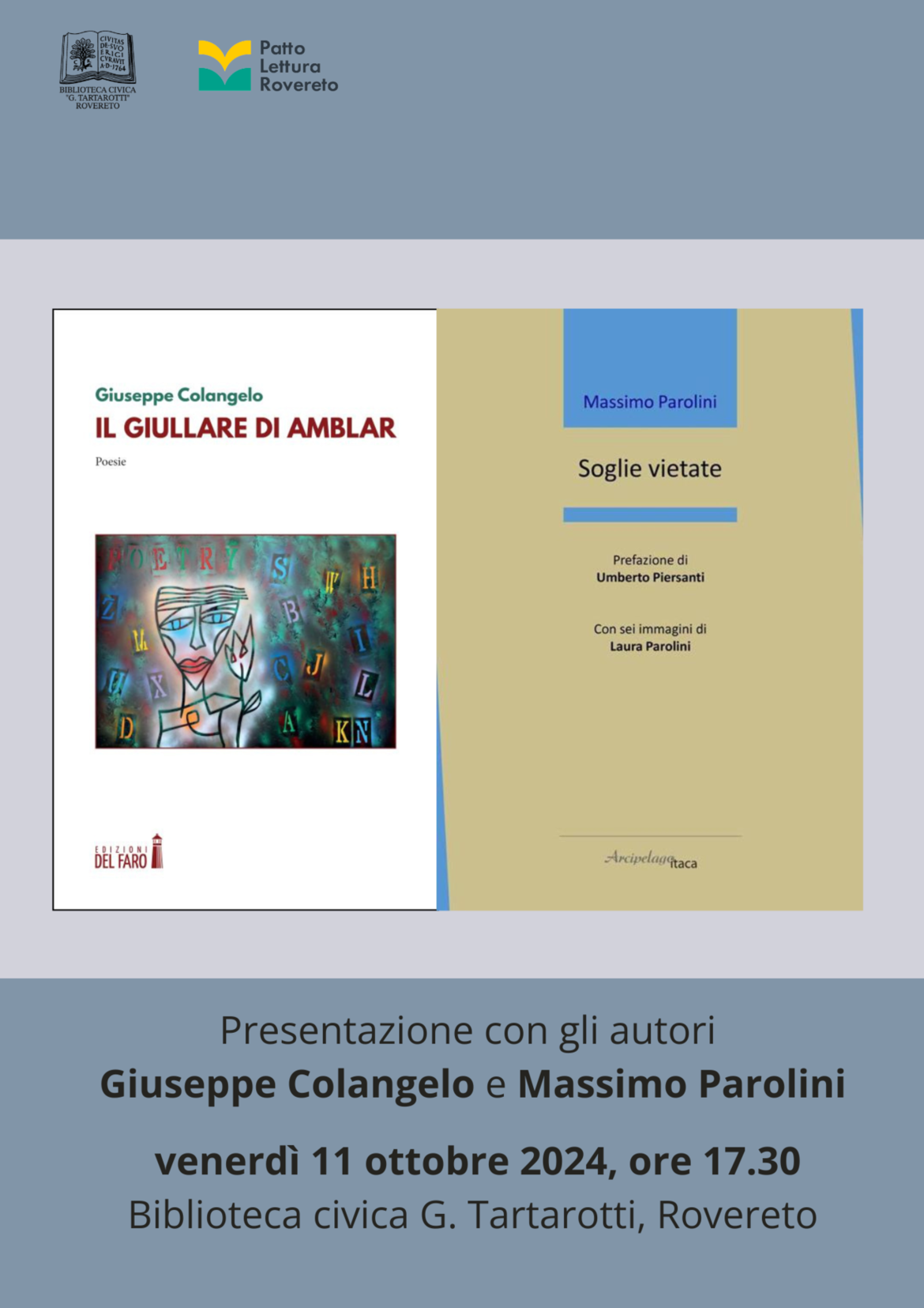 Locandina Colangelo - Parolini