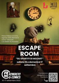 locandina comics escape room