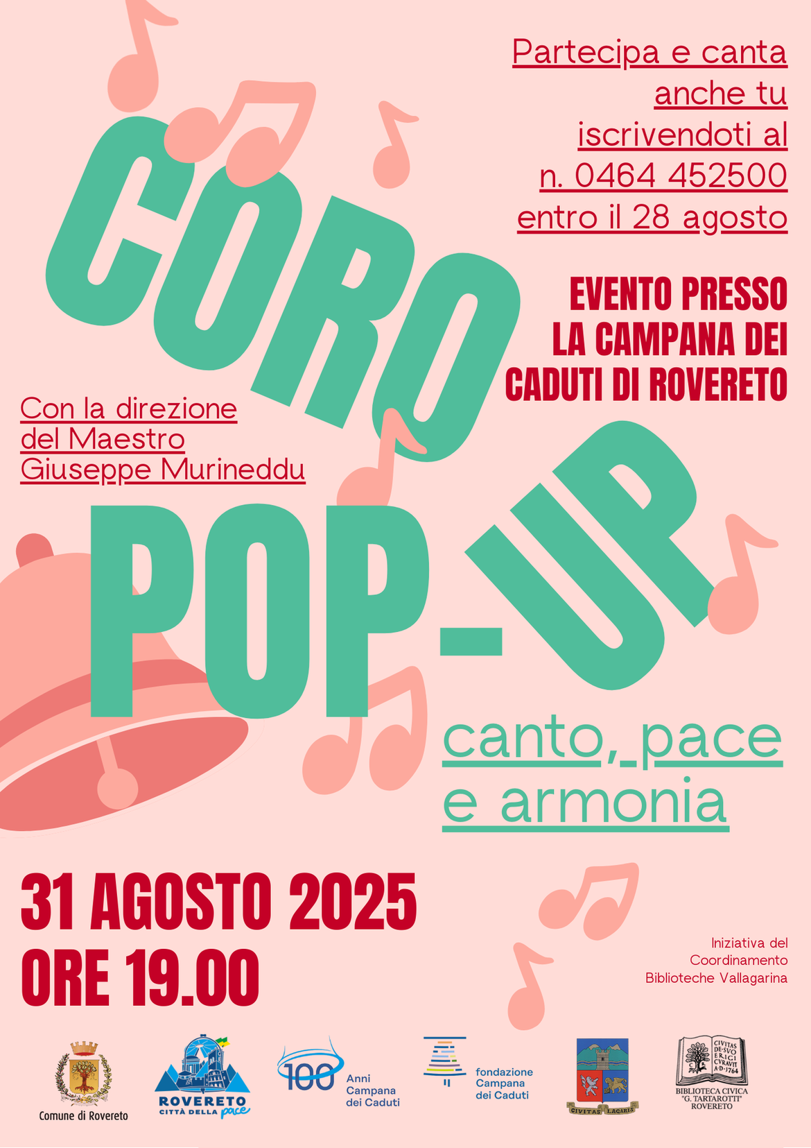 Locandina Coro Pop-up