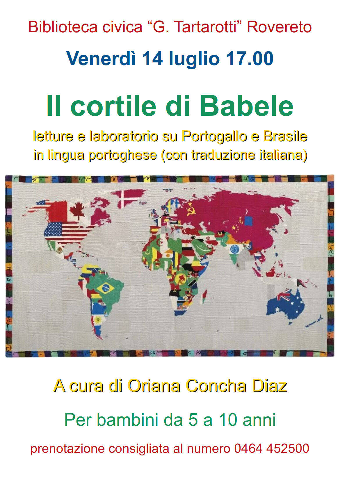 Locandina Cortile di Babele 14 lug