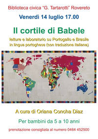 Locandina Cortile di Babele 14 lug